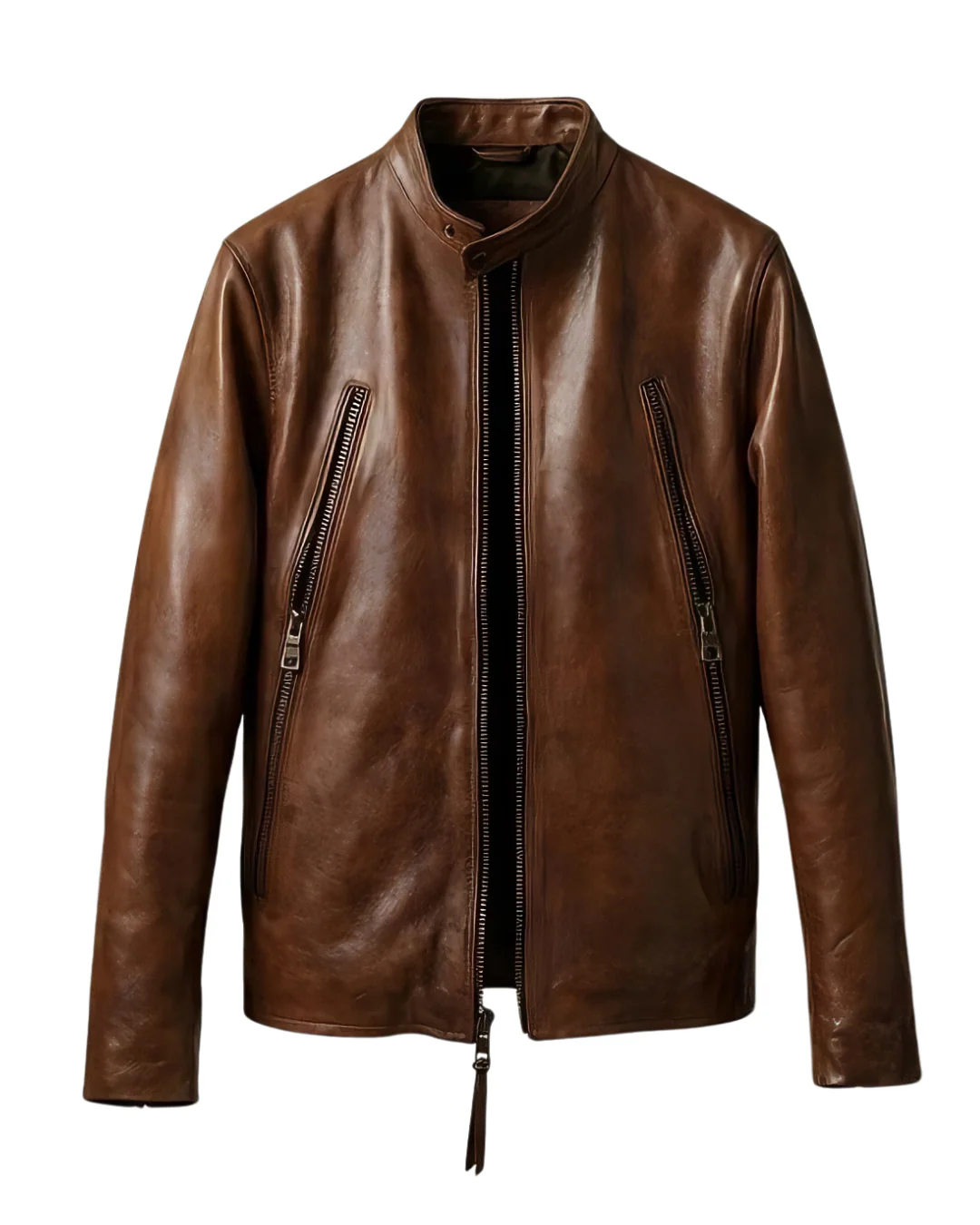 Amberes zippers caramelo