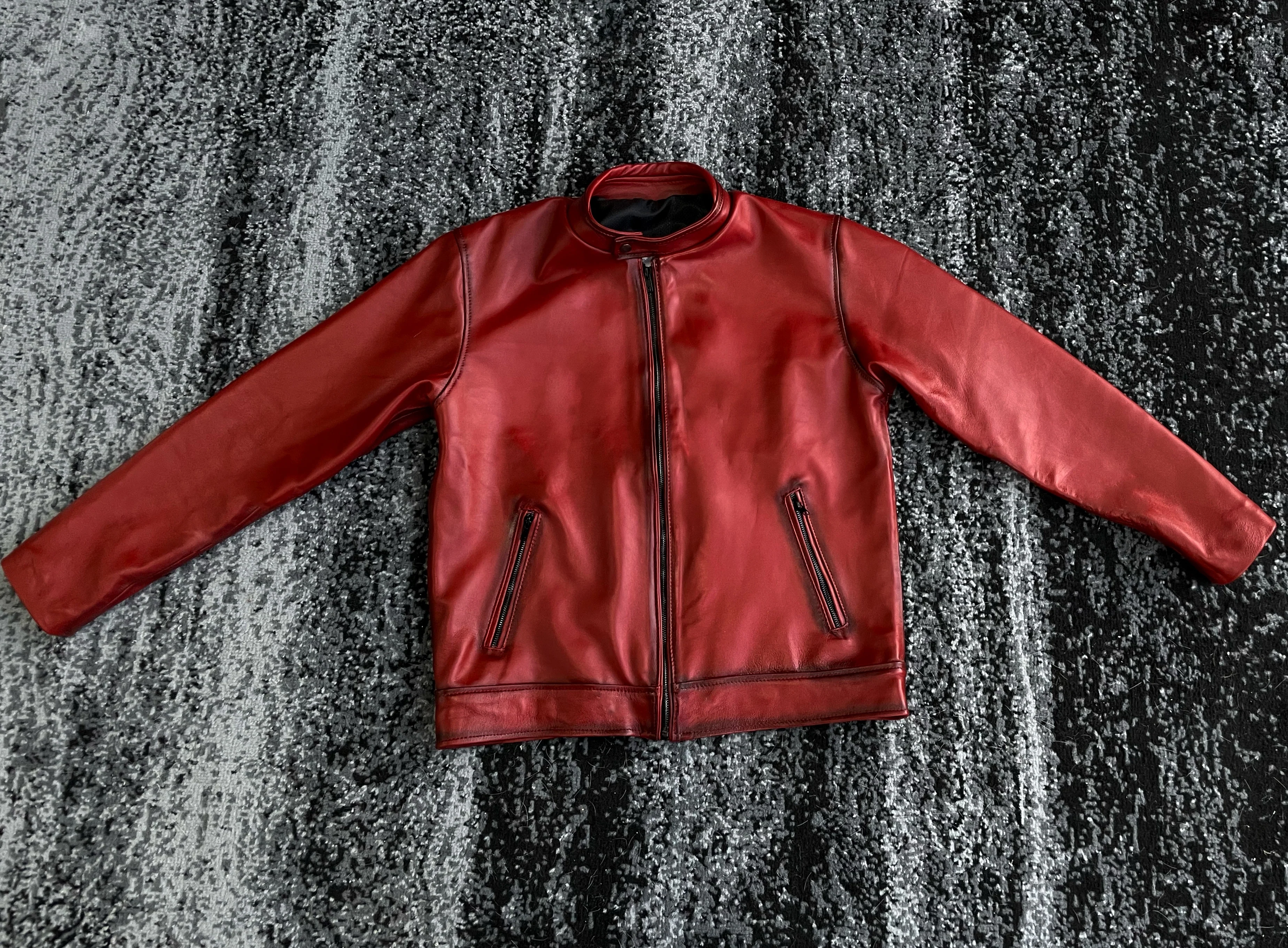 BERGE BURNED RED