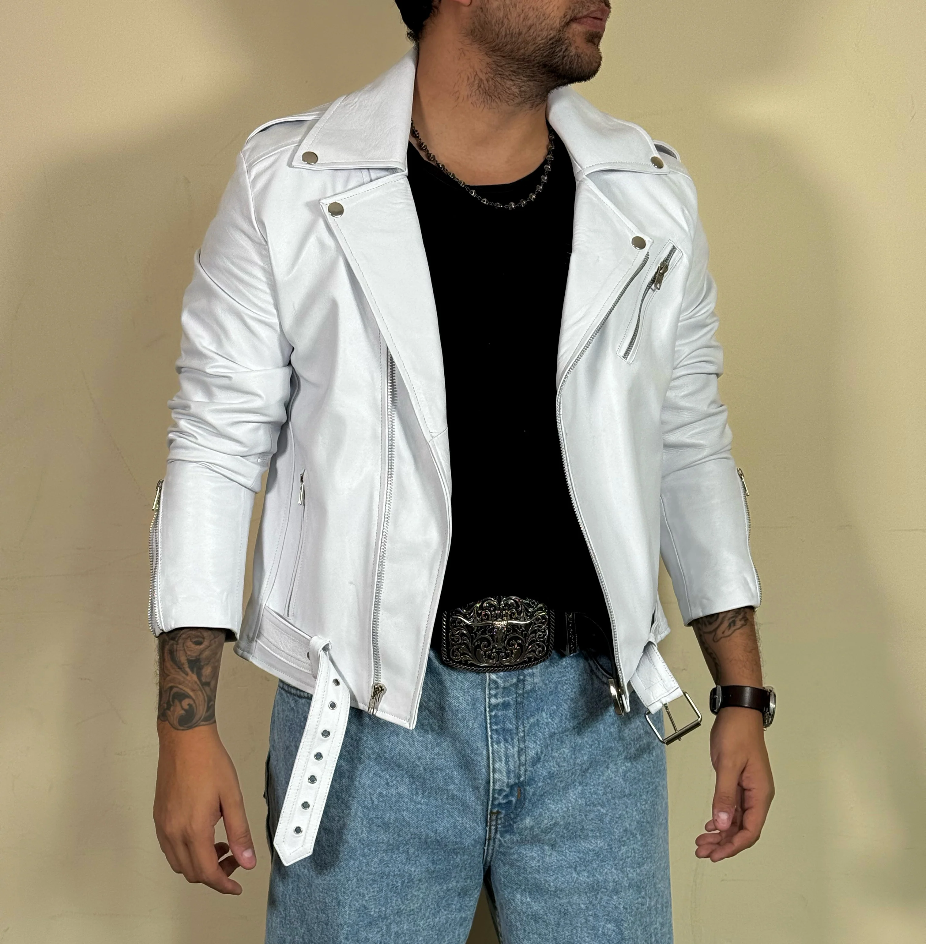 Biker axl paradise white - Image 7