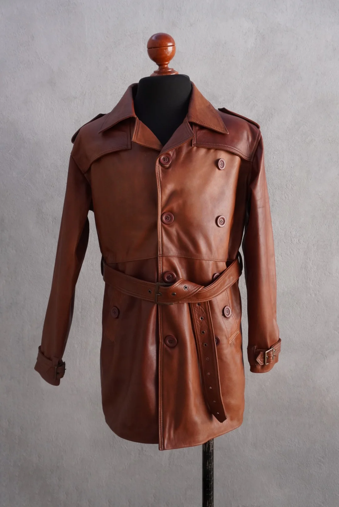 Biker coat caramelo