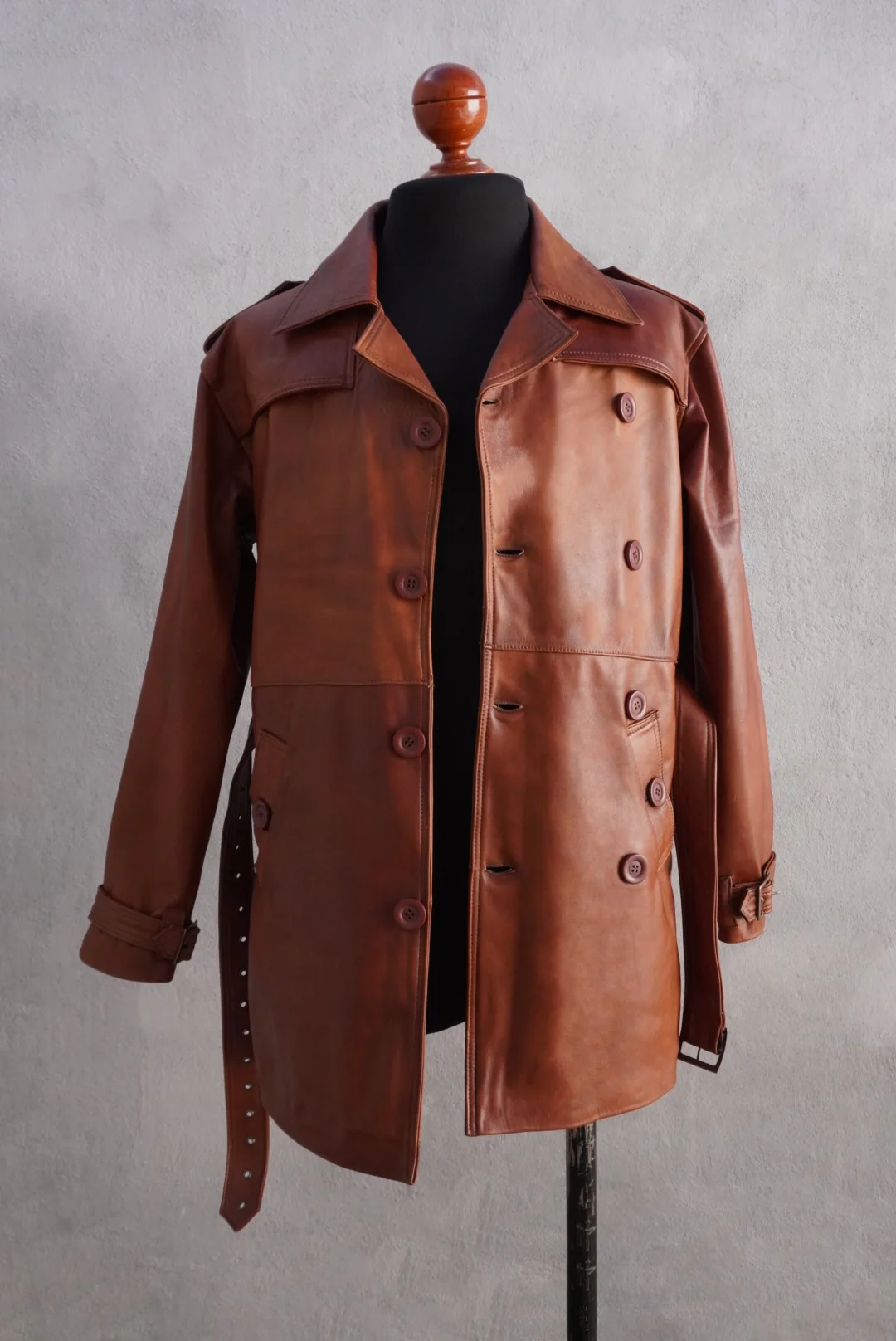 Biker coat caramelo - Image 2