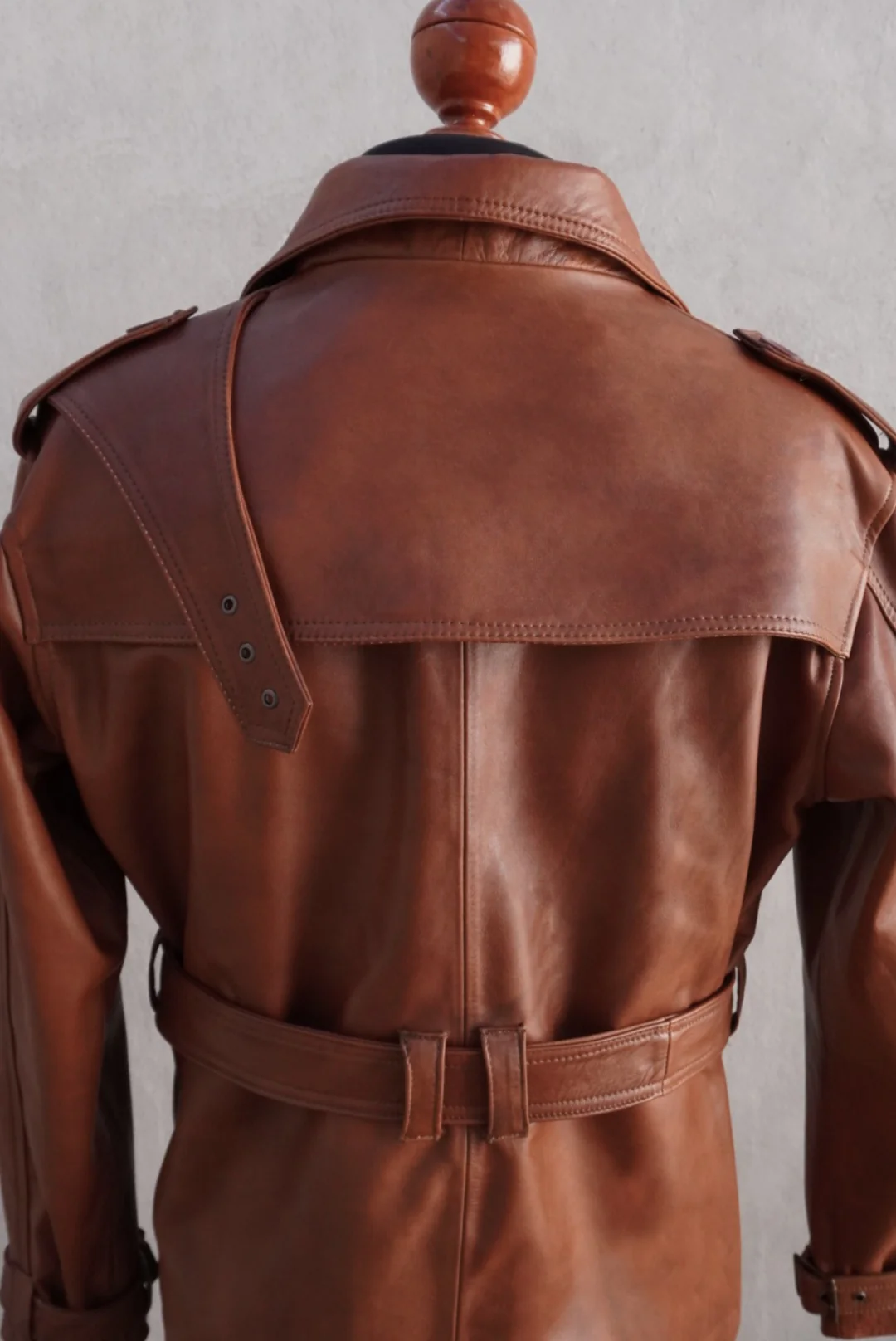 Biker coat caramelo - Image 4