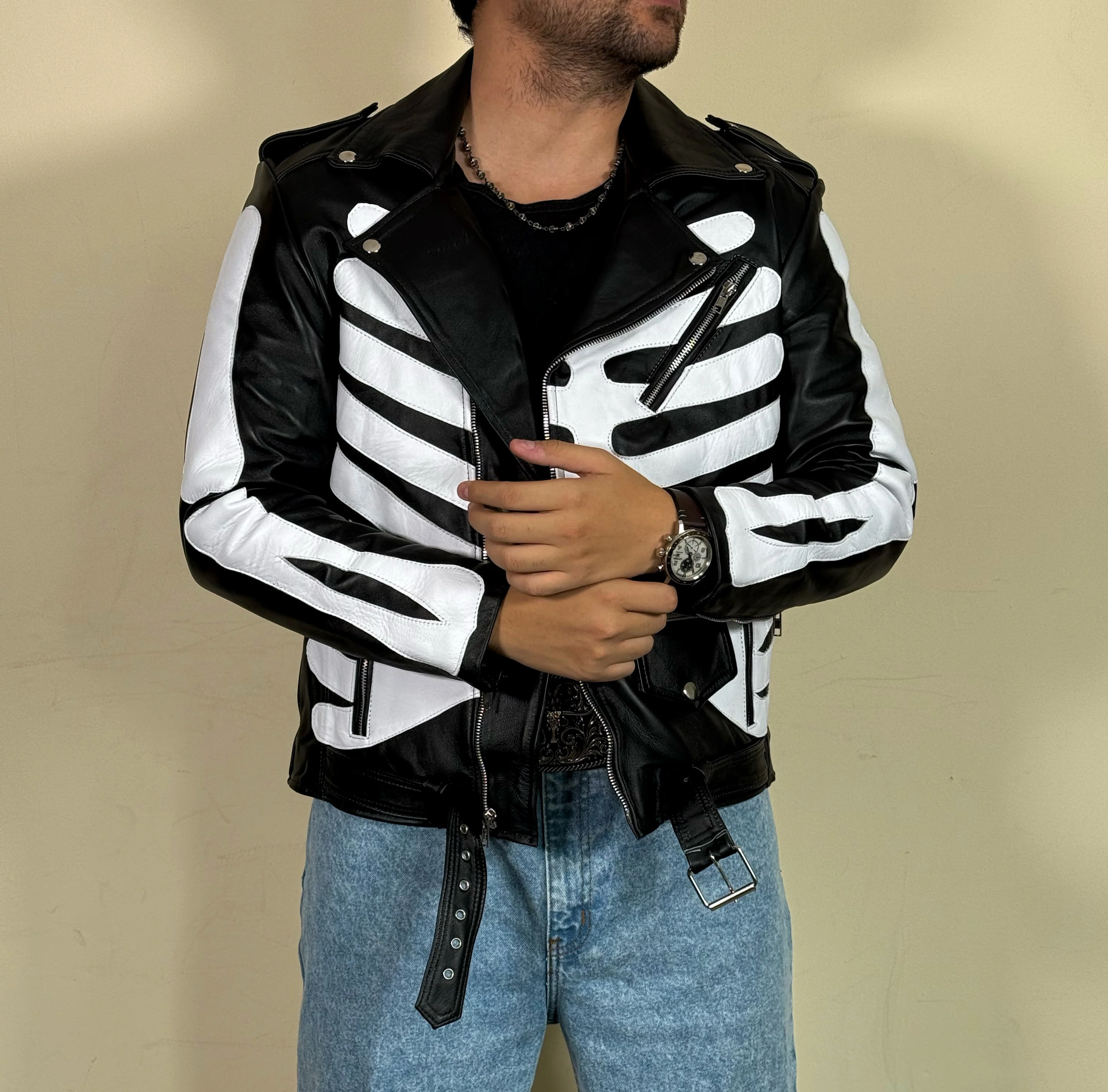 Biker no.1 Axl rose bones black - Image 7