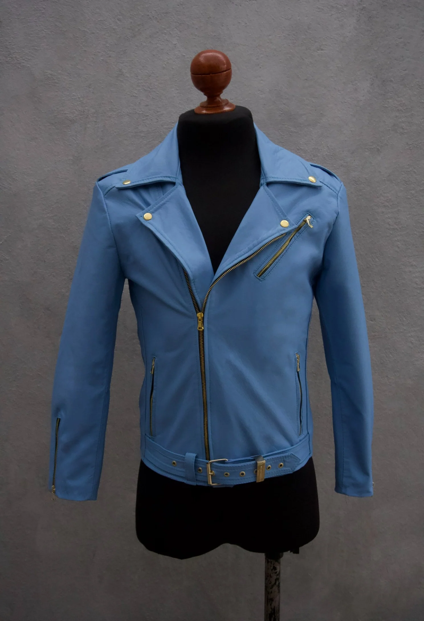 Biker no.1 baby blue