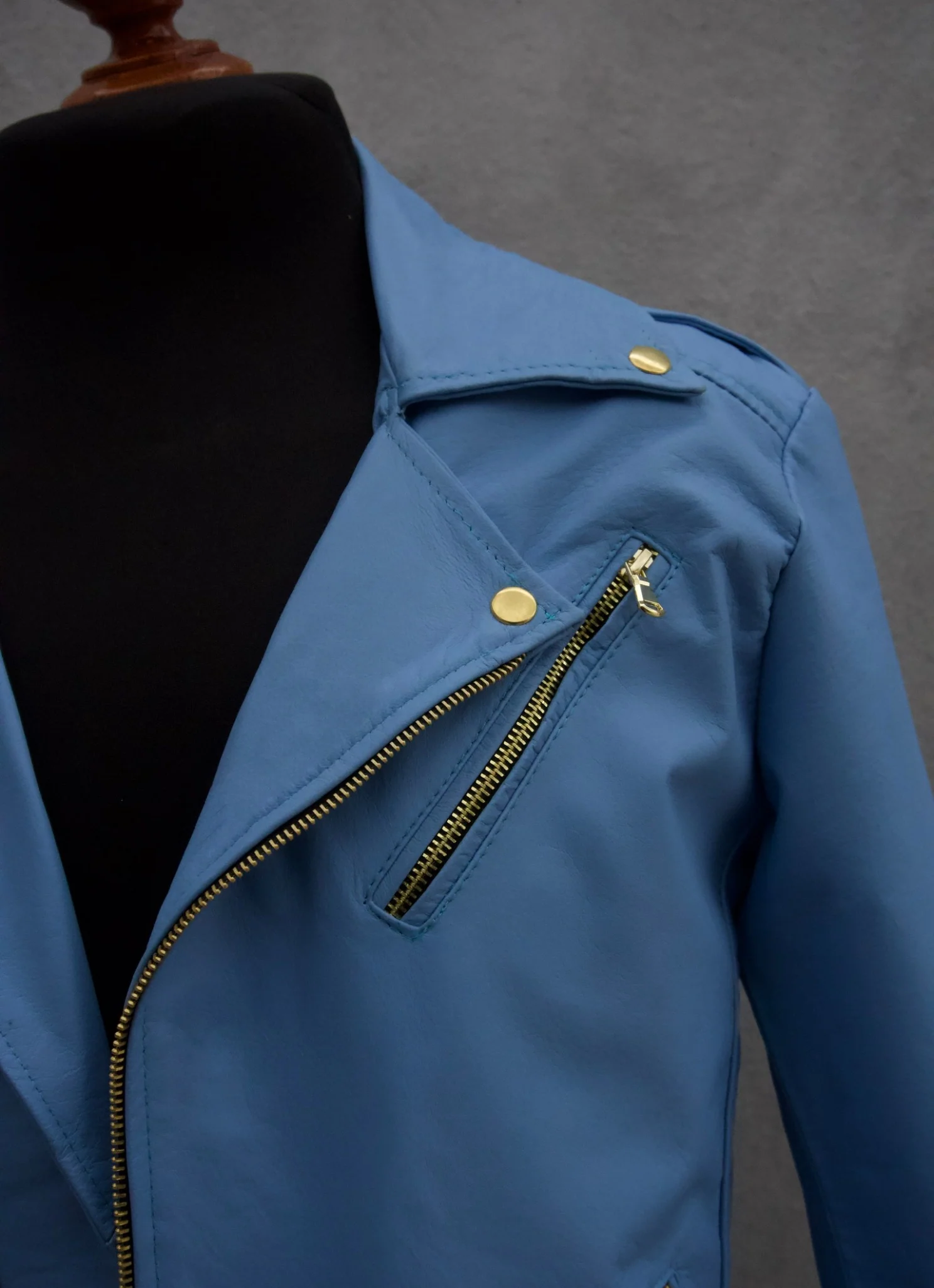 Biker no.1 baby blue - Image 4