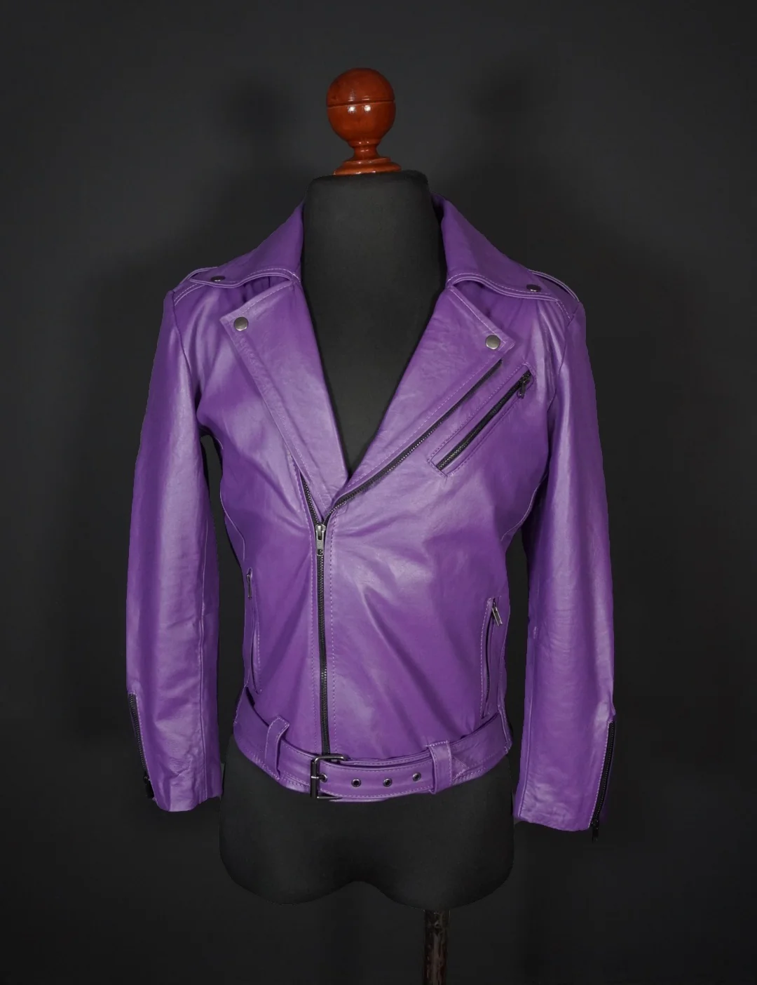 Biker no.1 deep purple - Image 12