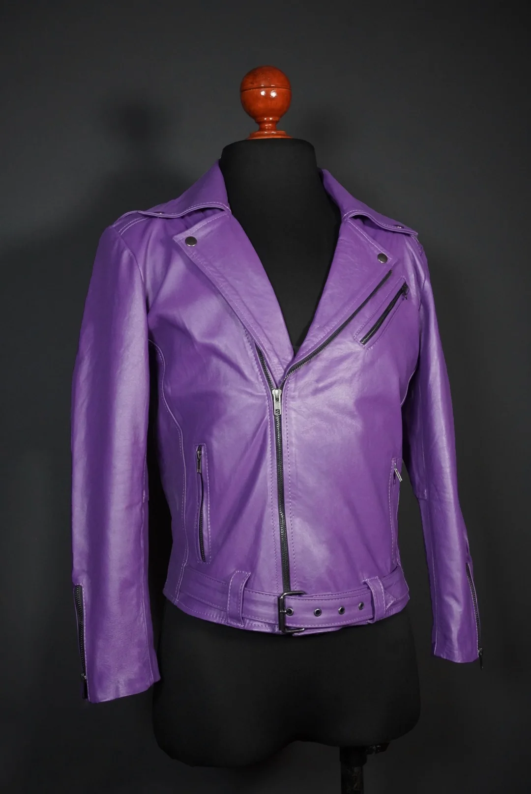 Biker no.1 deep purple - Image 9
