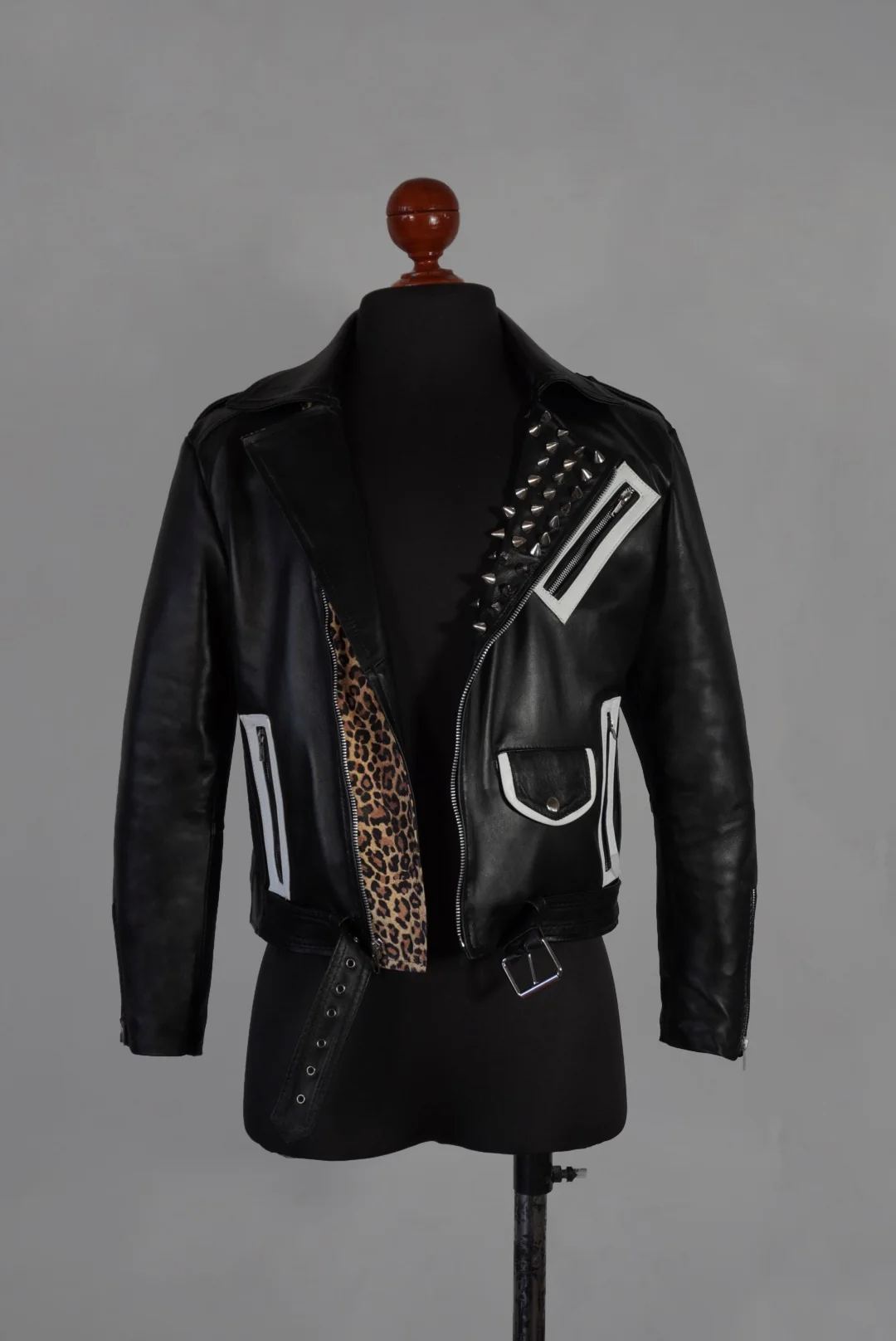 Biker no.1 punk black - Image 3
