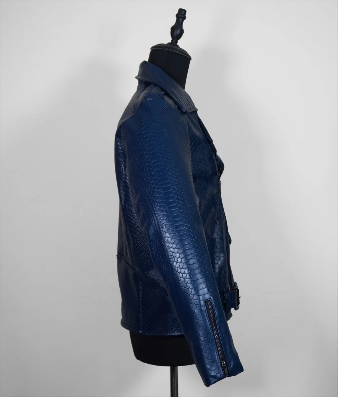 Biker no.1 snake blue - Image 3