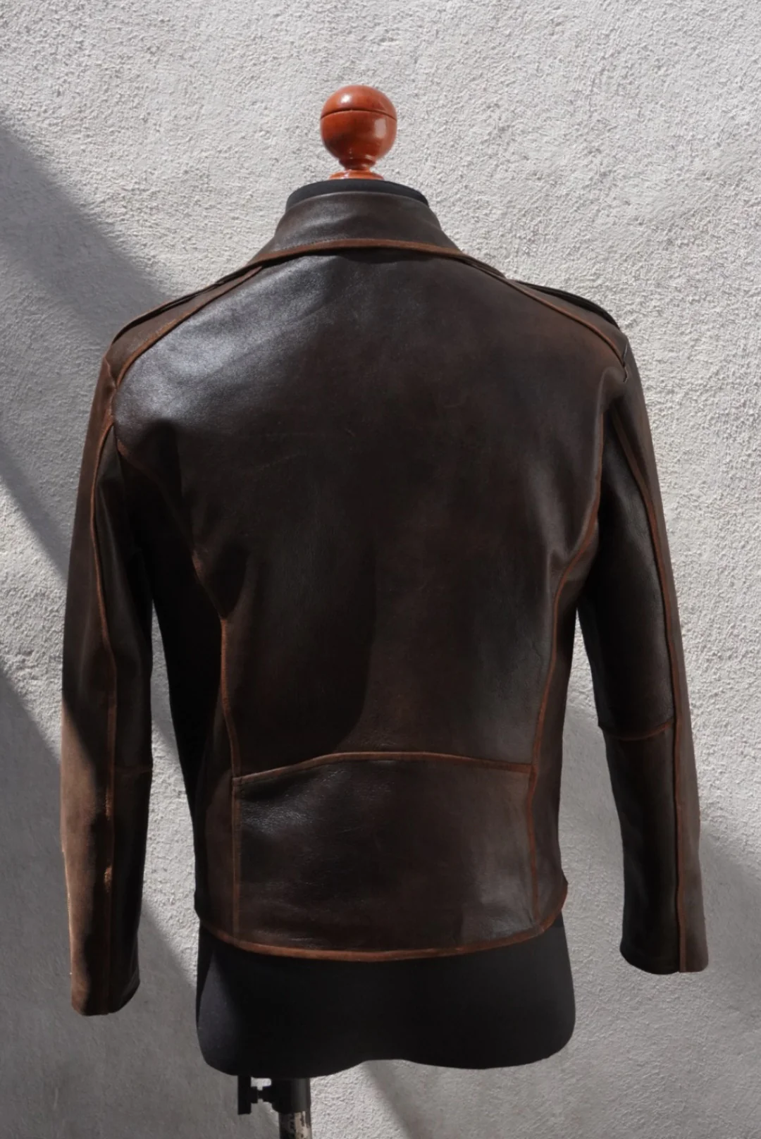 Biker no.1 vintage brown - Image 5