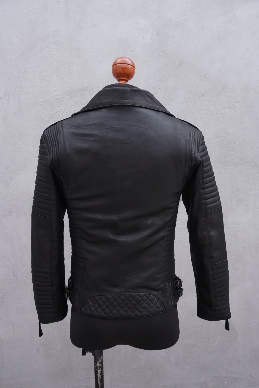 Biker no.10 darkest black - Image 6