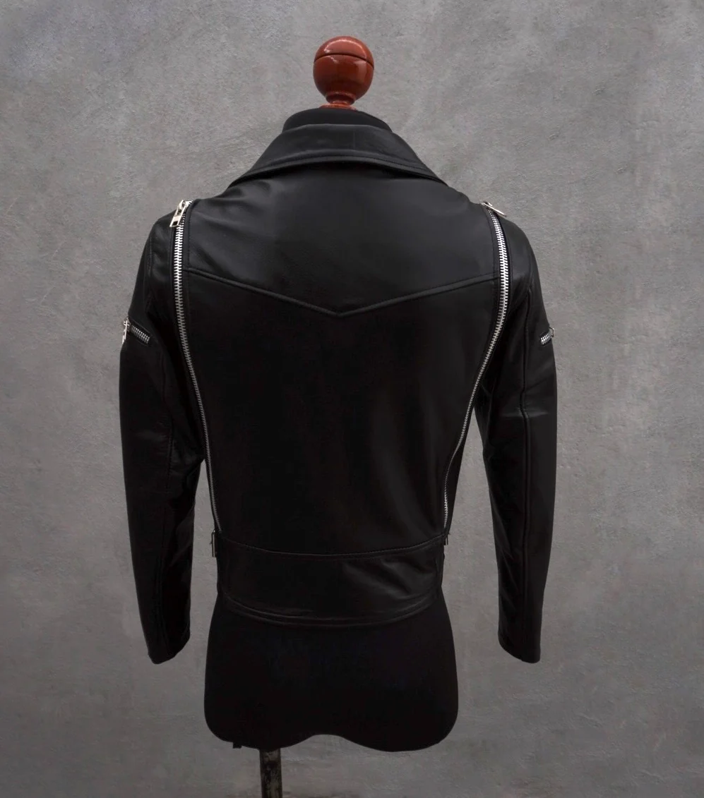 Biker no.12 wide zippers black - Image 4