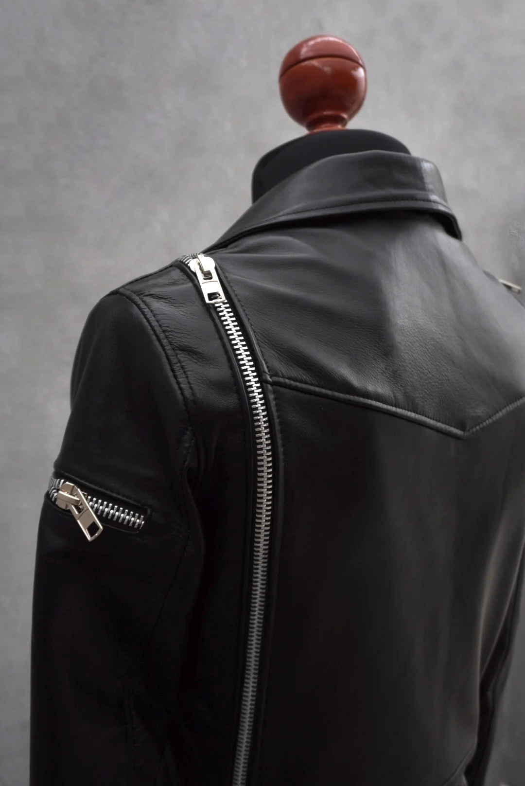 Biker no.12 wide zippers black - Image 5