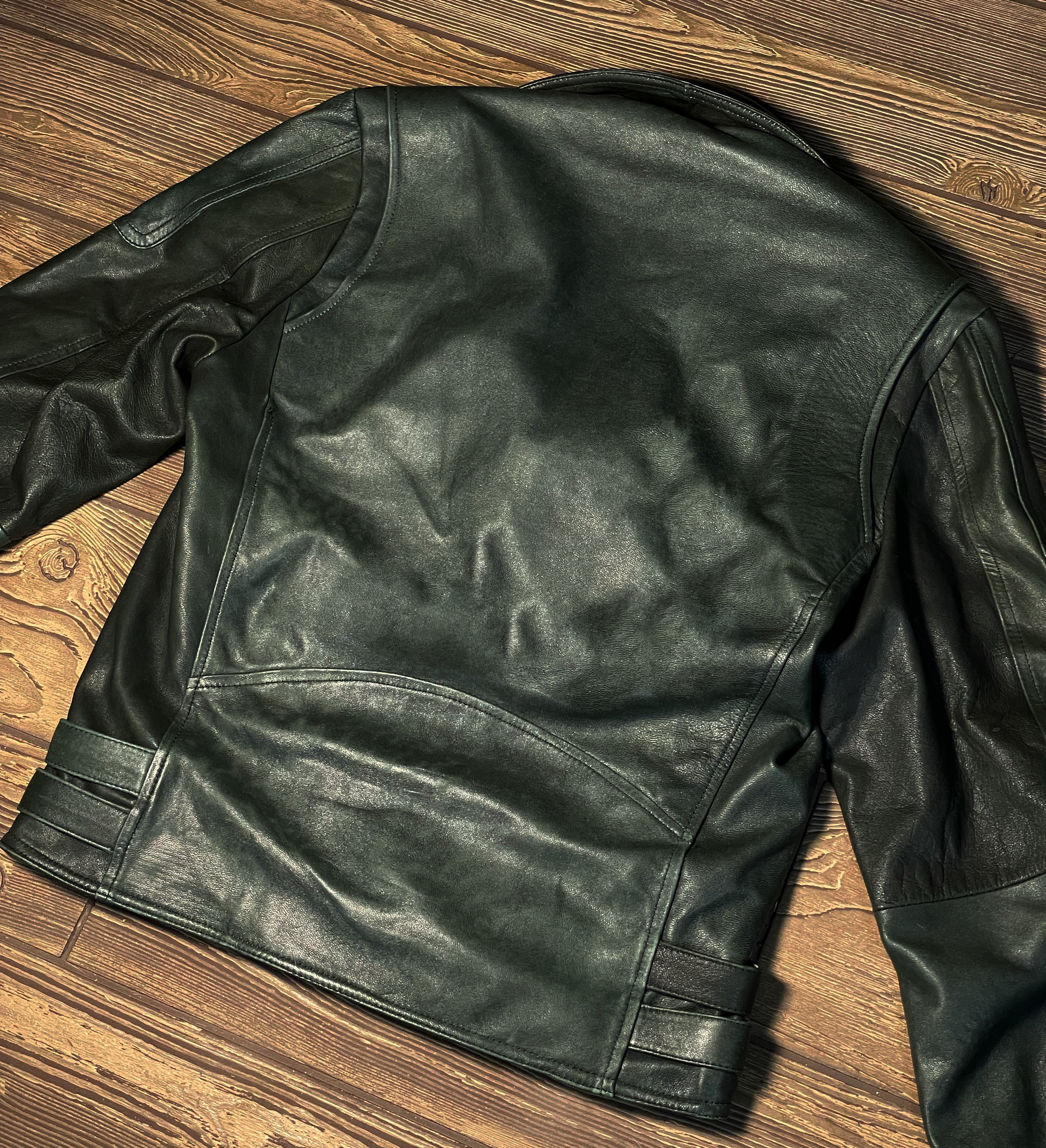 Biker no.3 green & black - Image 3