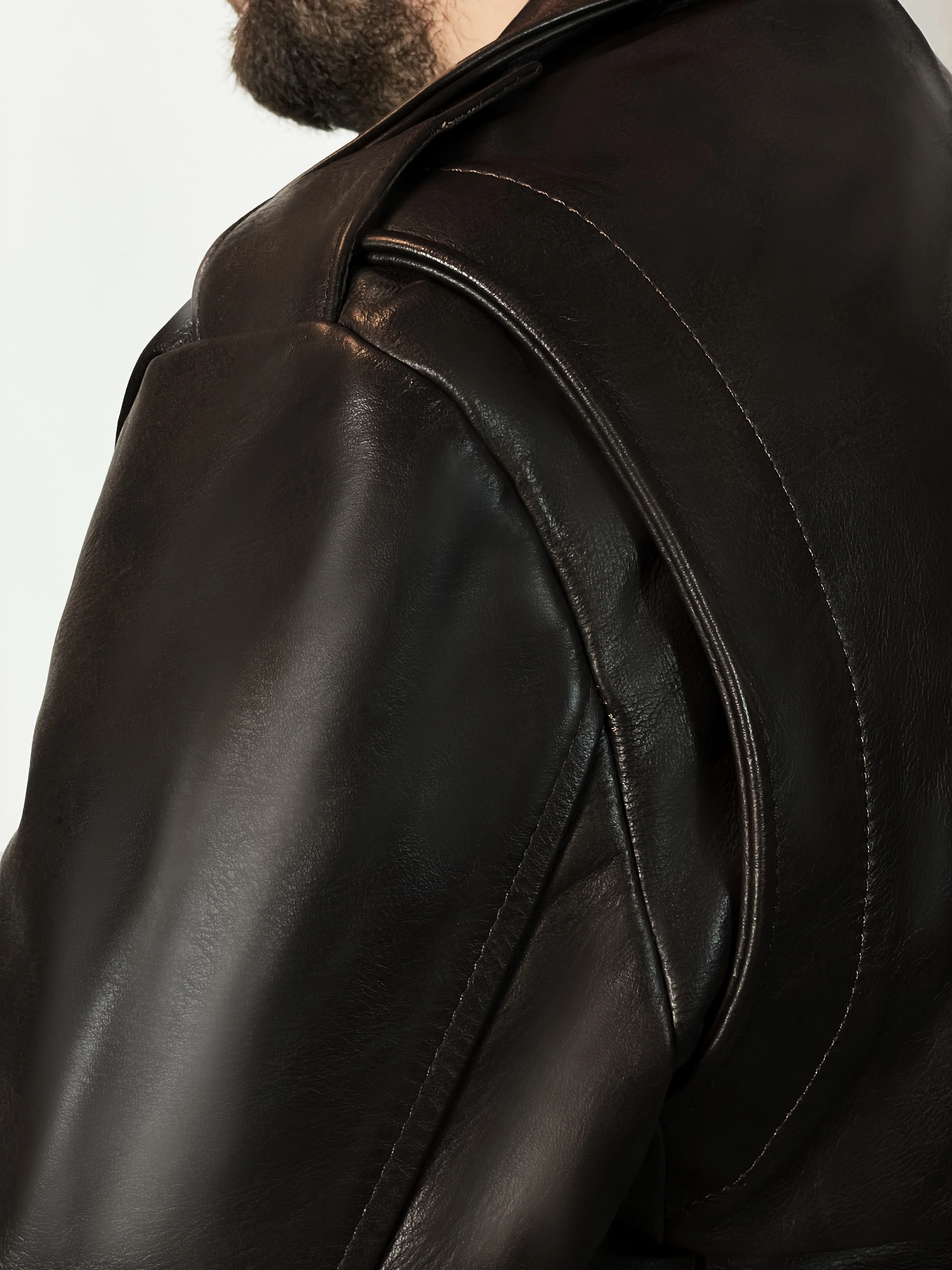 -Biker no. 6 dark chocolate- - Image 2