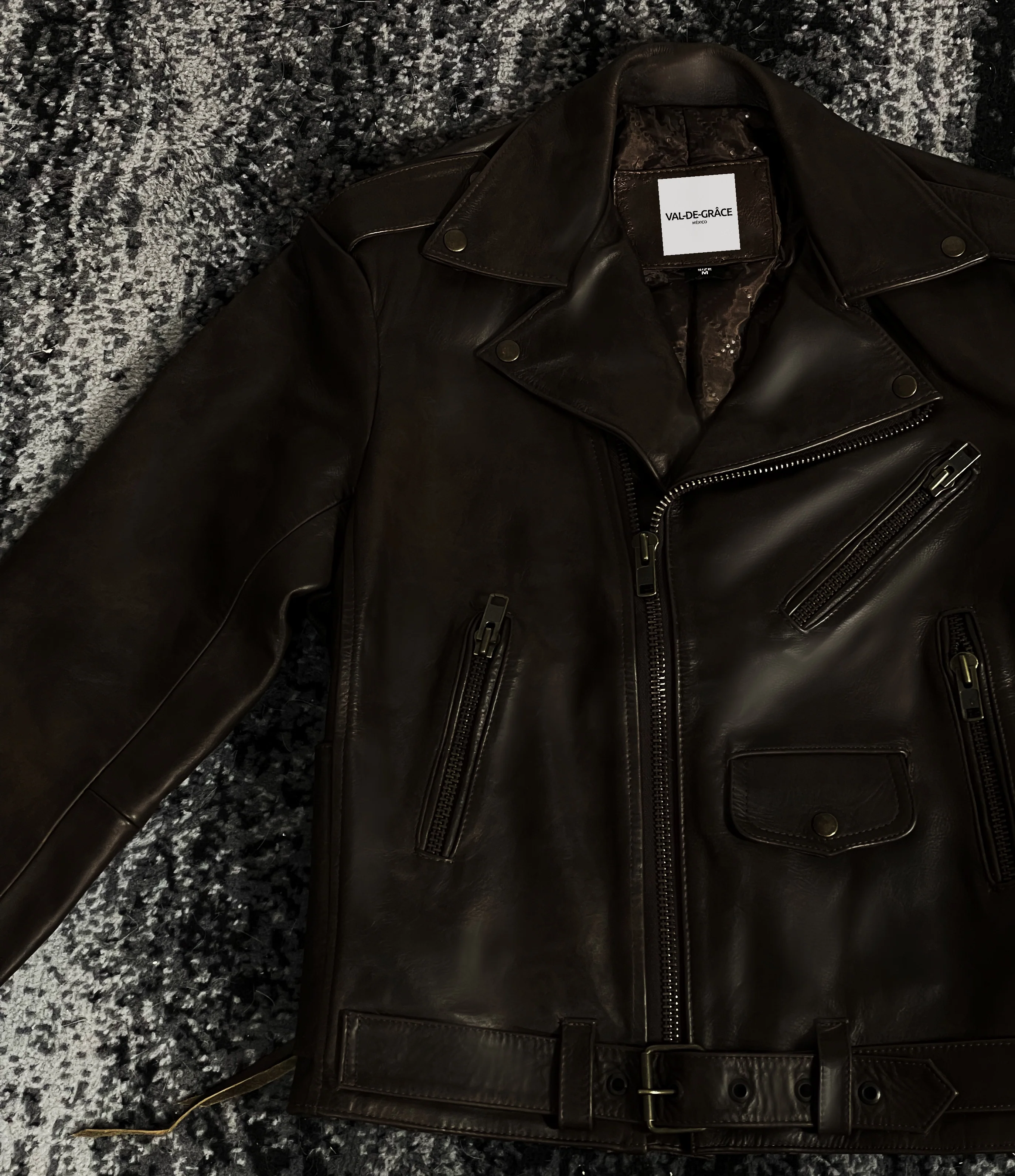 -Biker no. 6 dark chocolate- - Image 6