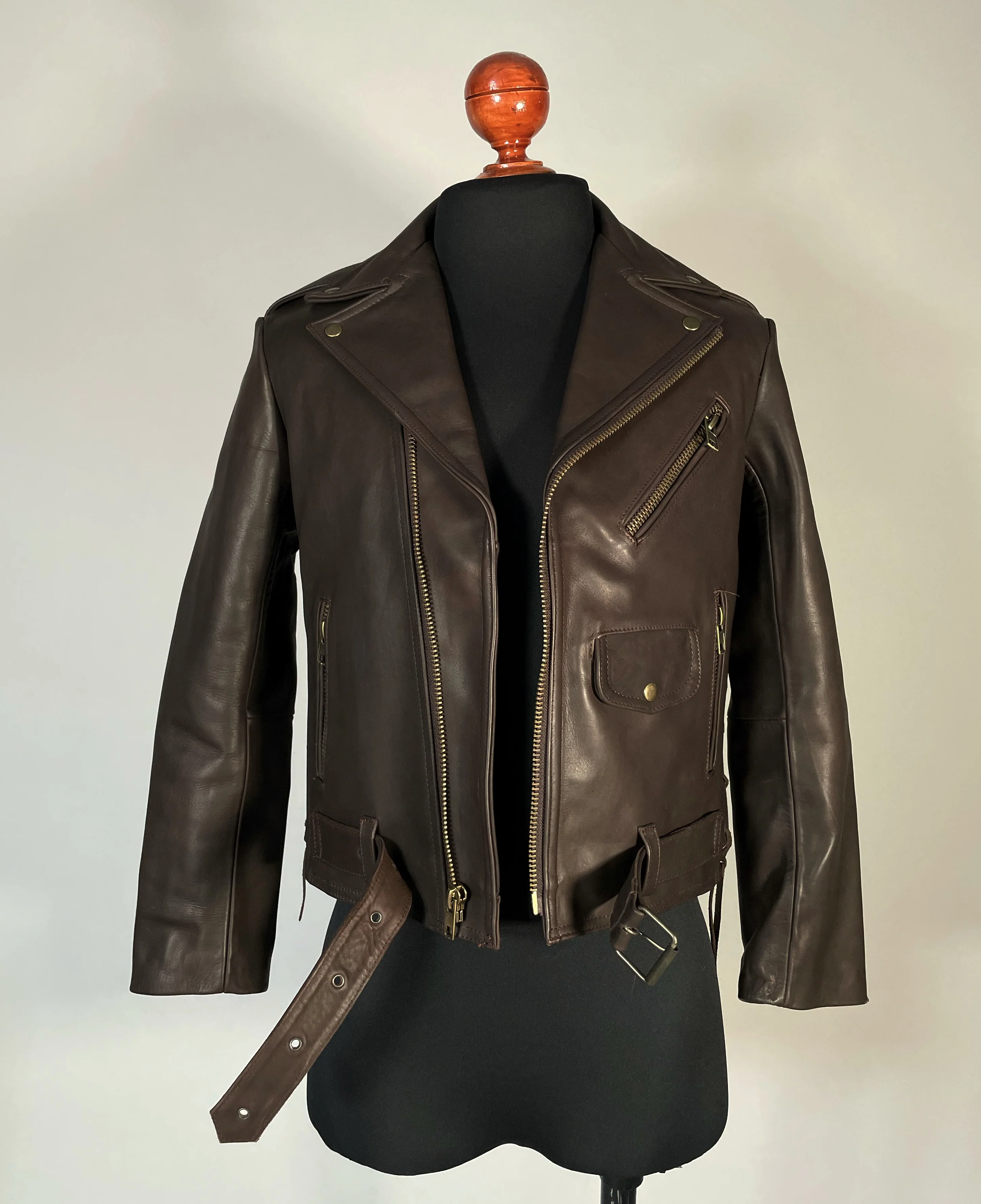 -Biker no. 6 dark chocolate- - Image 8