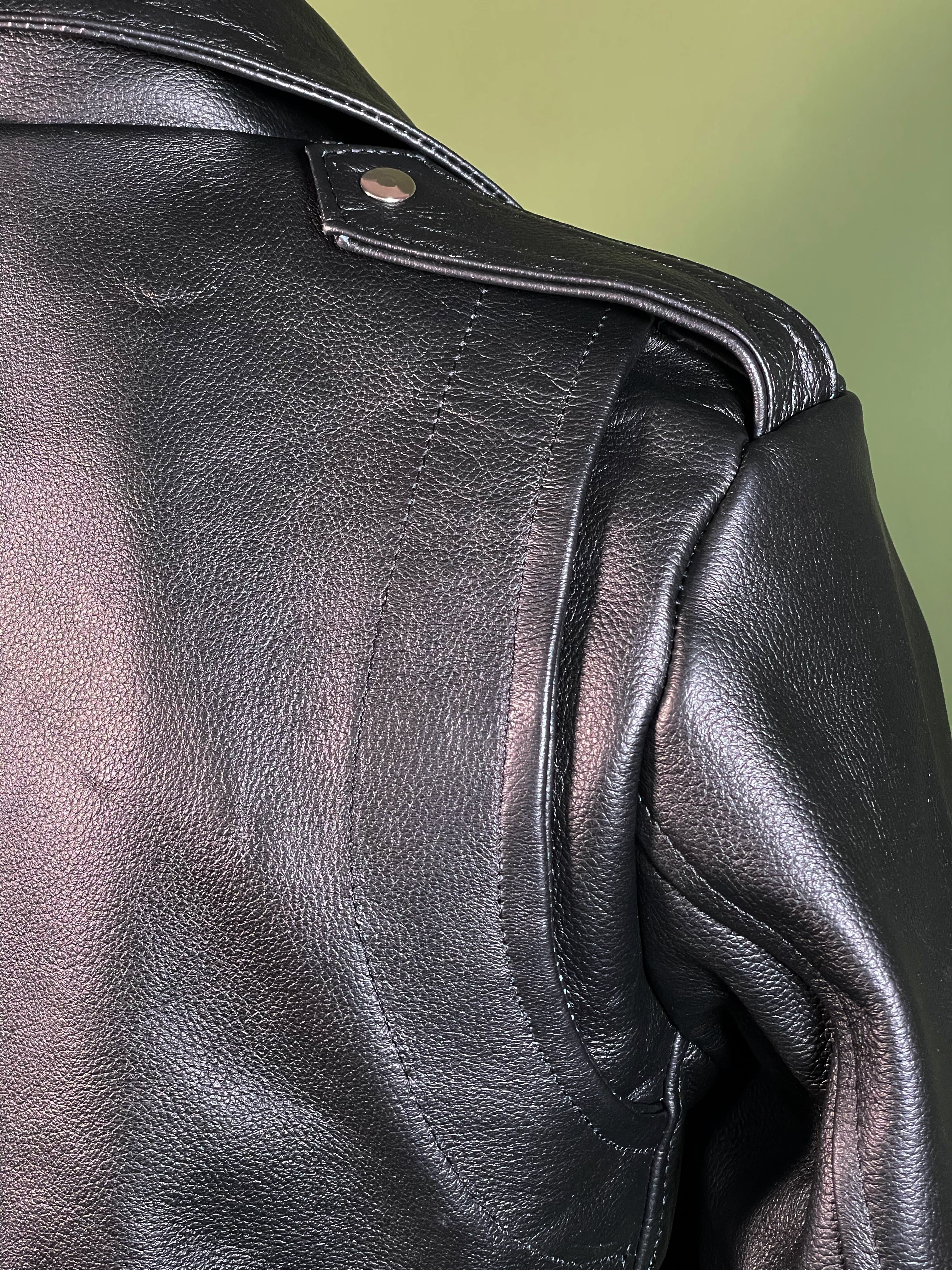 Biker no.6 darkest black - Image 7