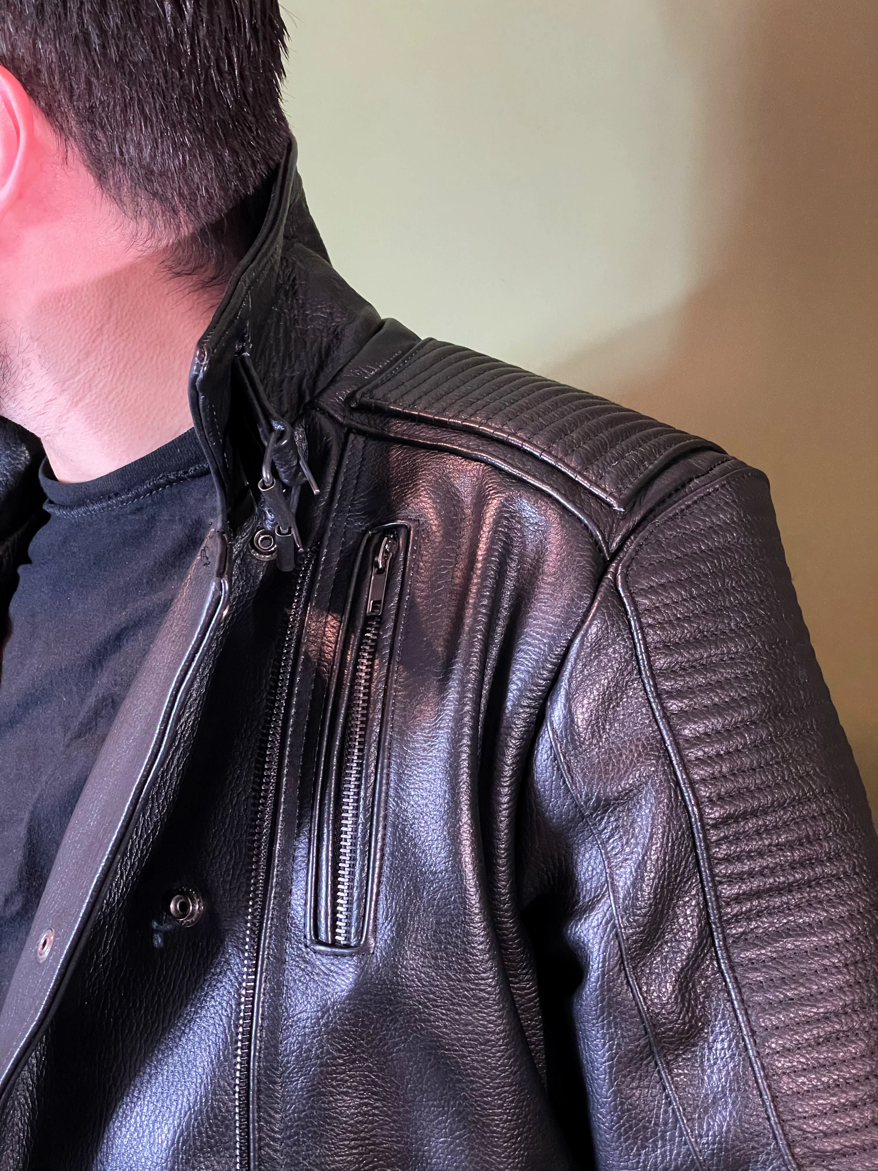 BIKER NO.7 darkest black - Image 7