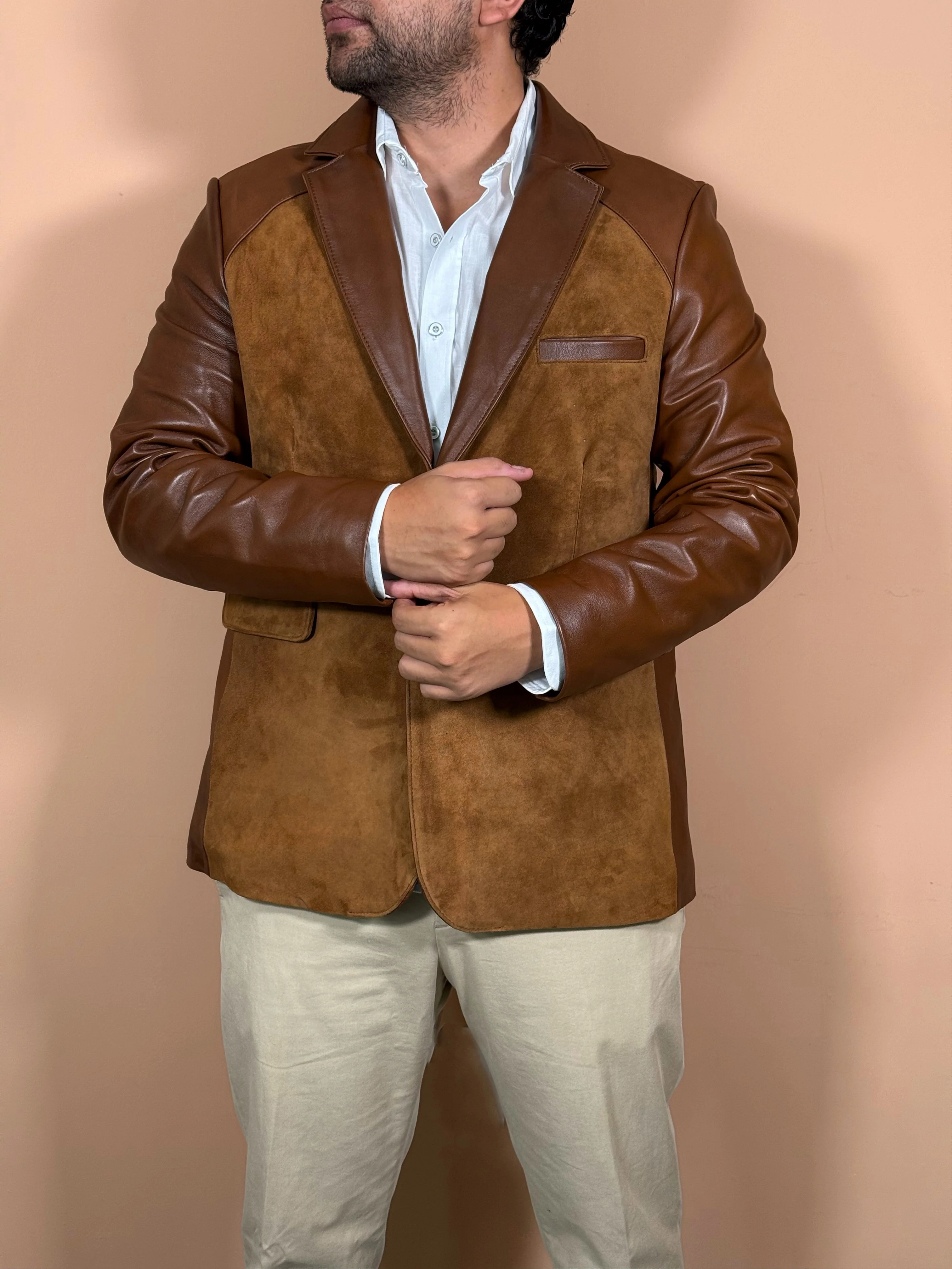 Blazer nobuck caramelo - Image 9