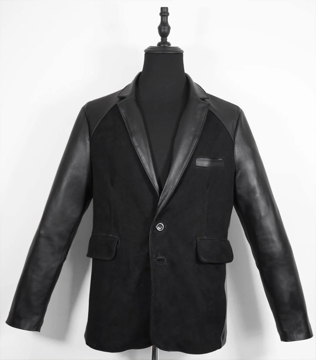Blazer nobuck negro