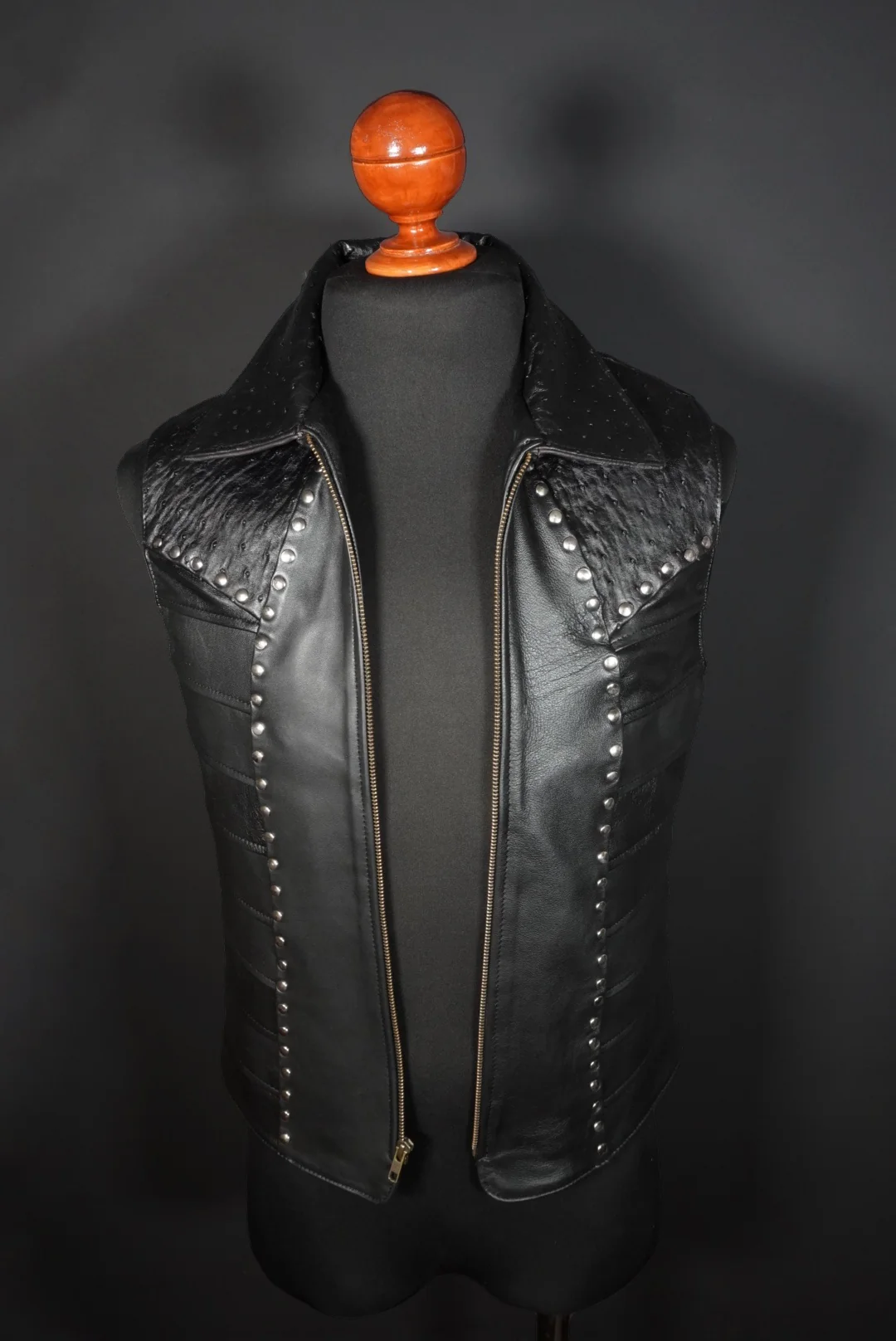 Matt ostrich black - Image 3