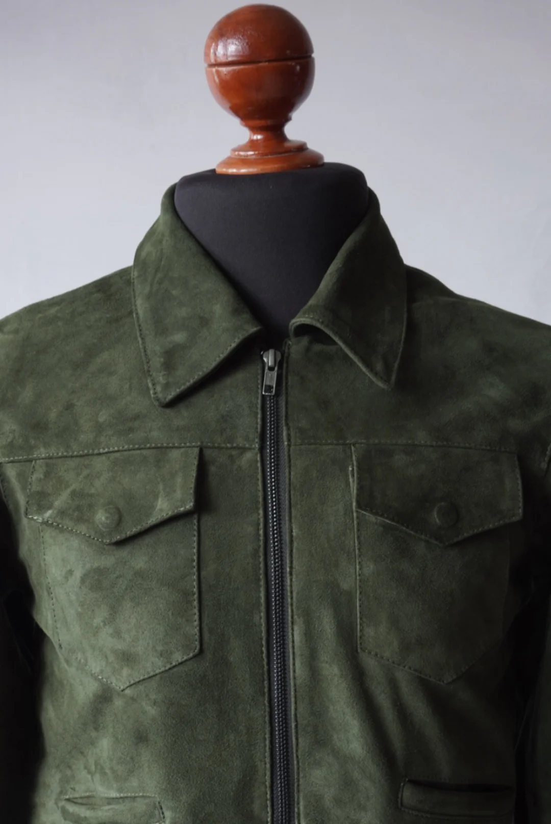 Duma verde militar gamuza - Image 2