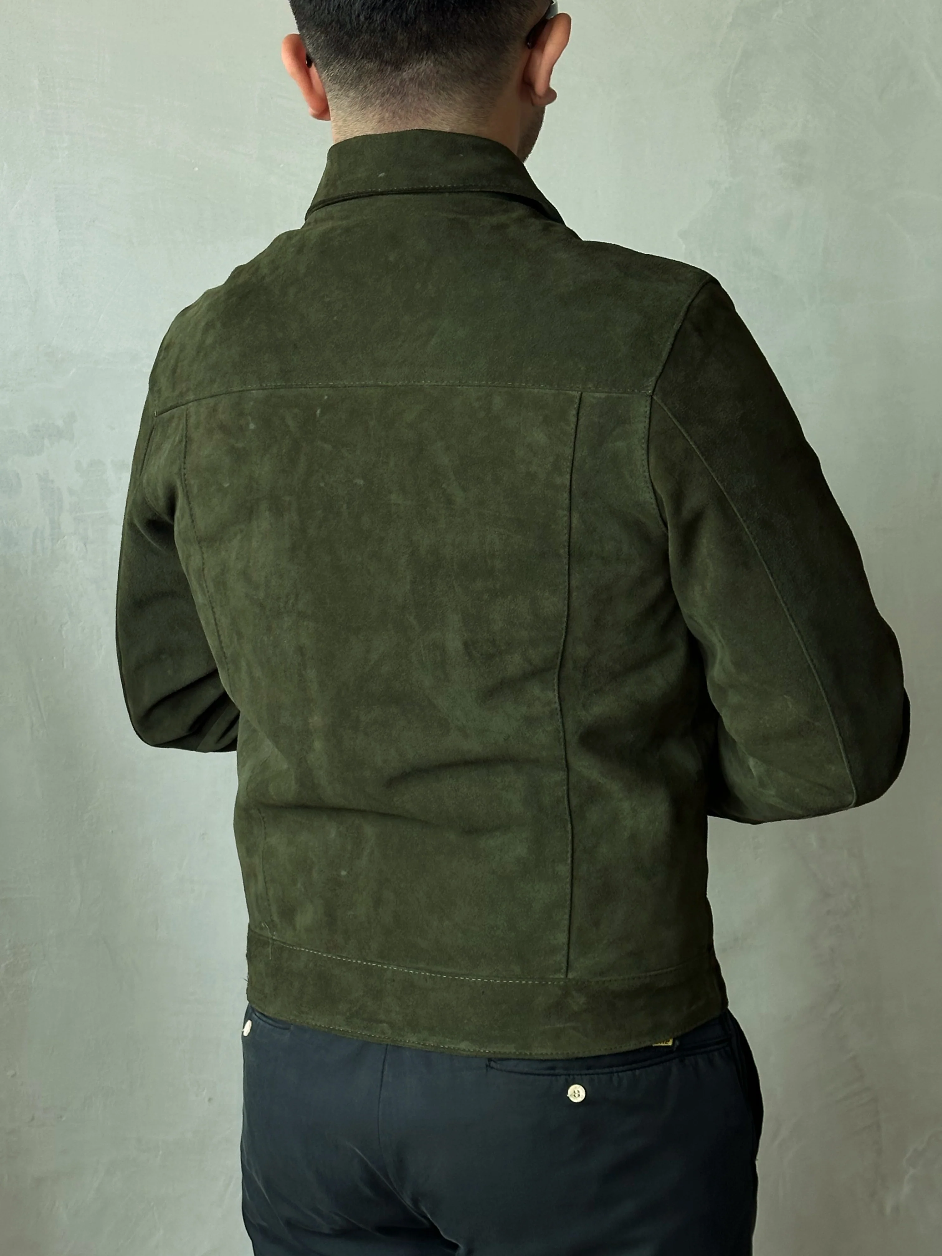 Duma verde militar gamuza - Image 6