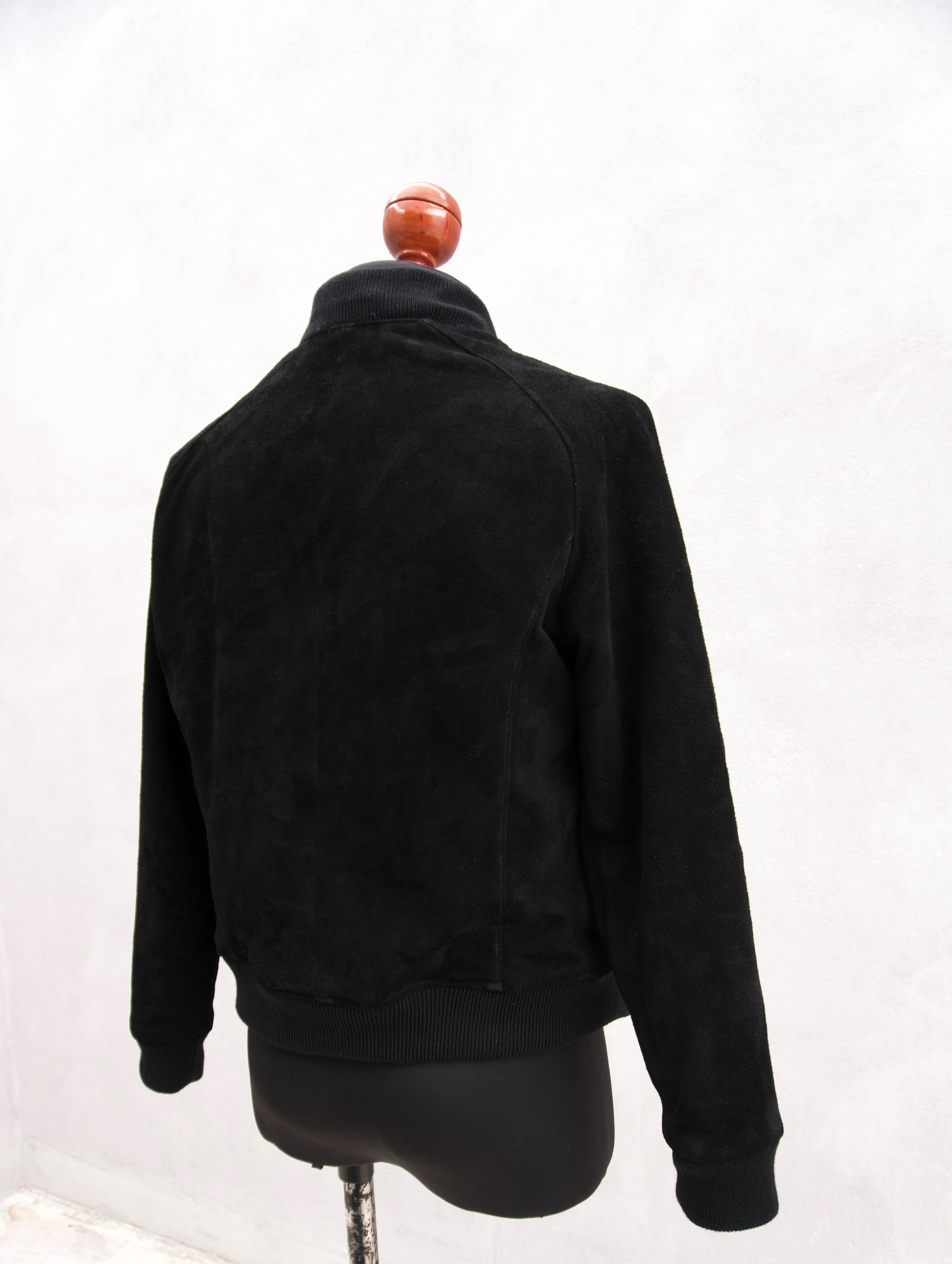 high school bomber velvet black - Image 3