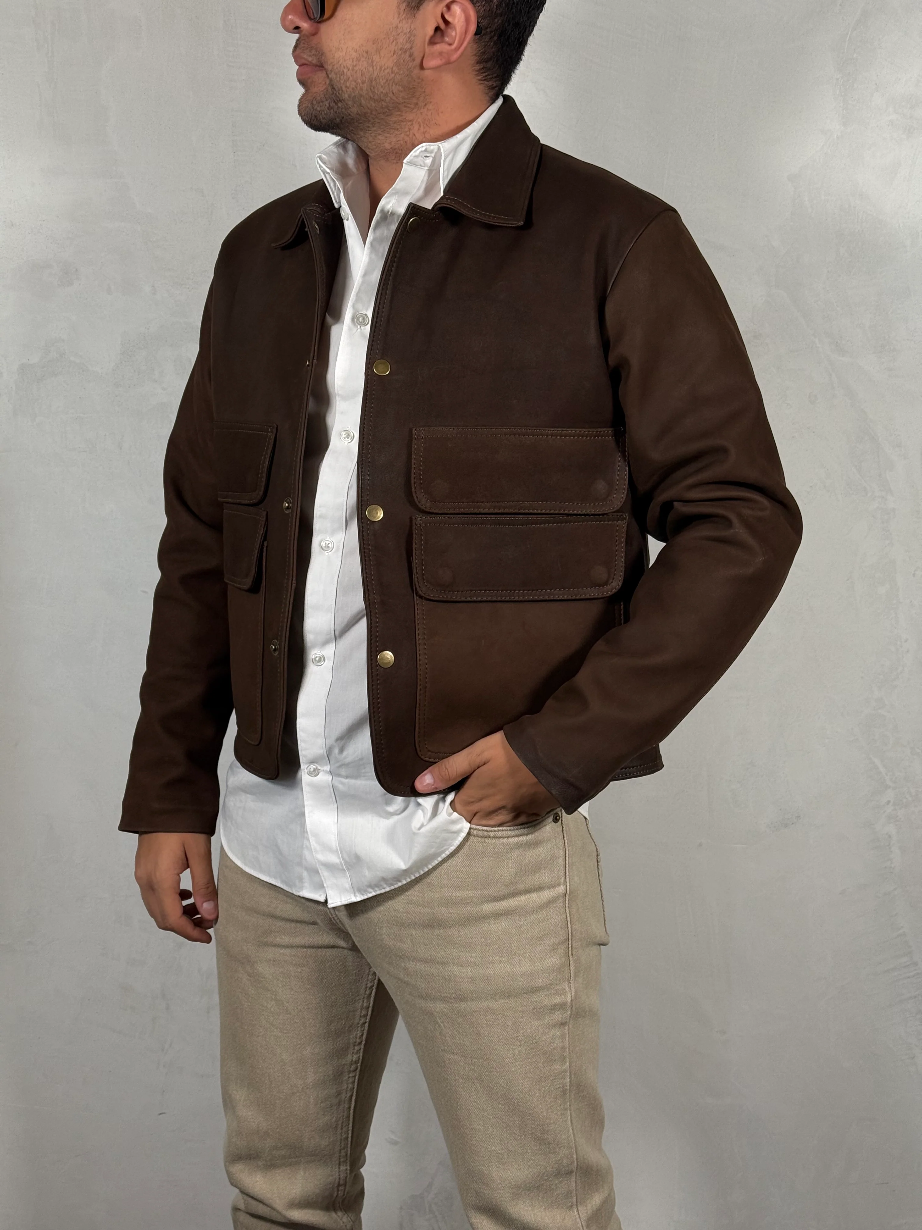 Jacob velvet brown - Image 8