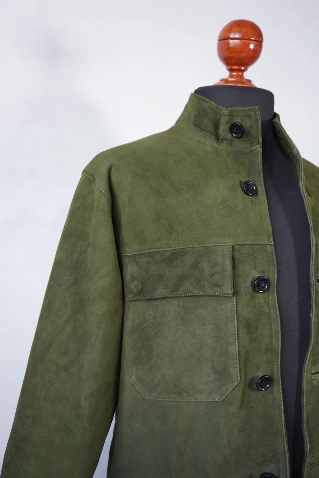 Jared gamuza verde militar - Image 3