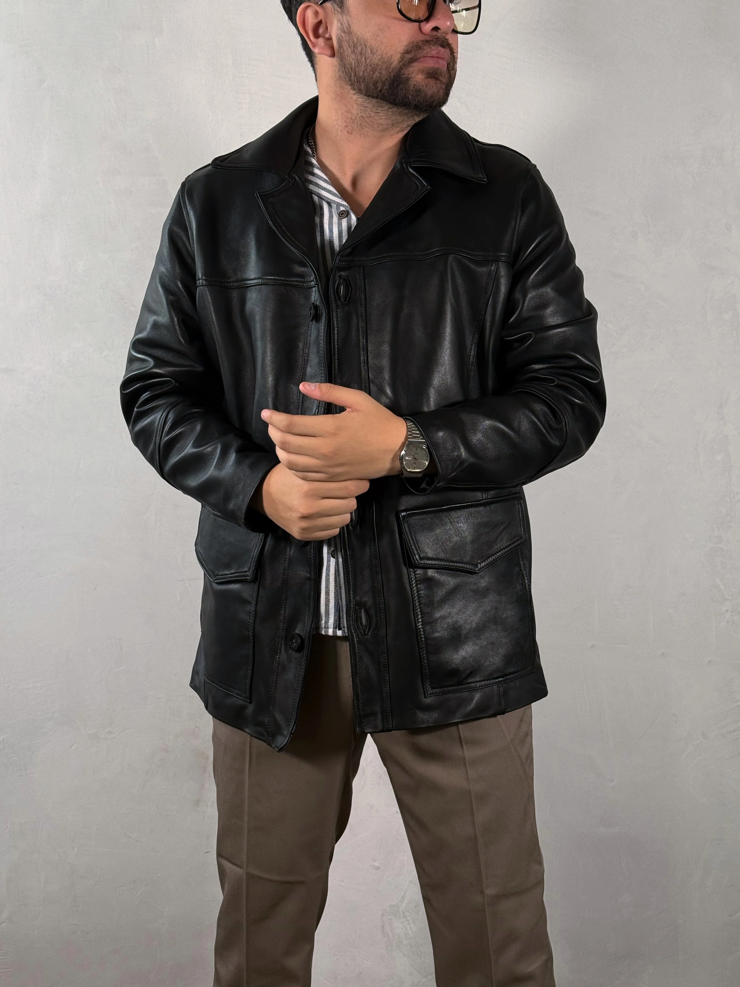 Tyler Durden gabardina black - Image 11