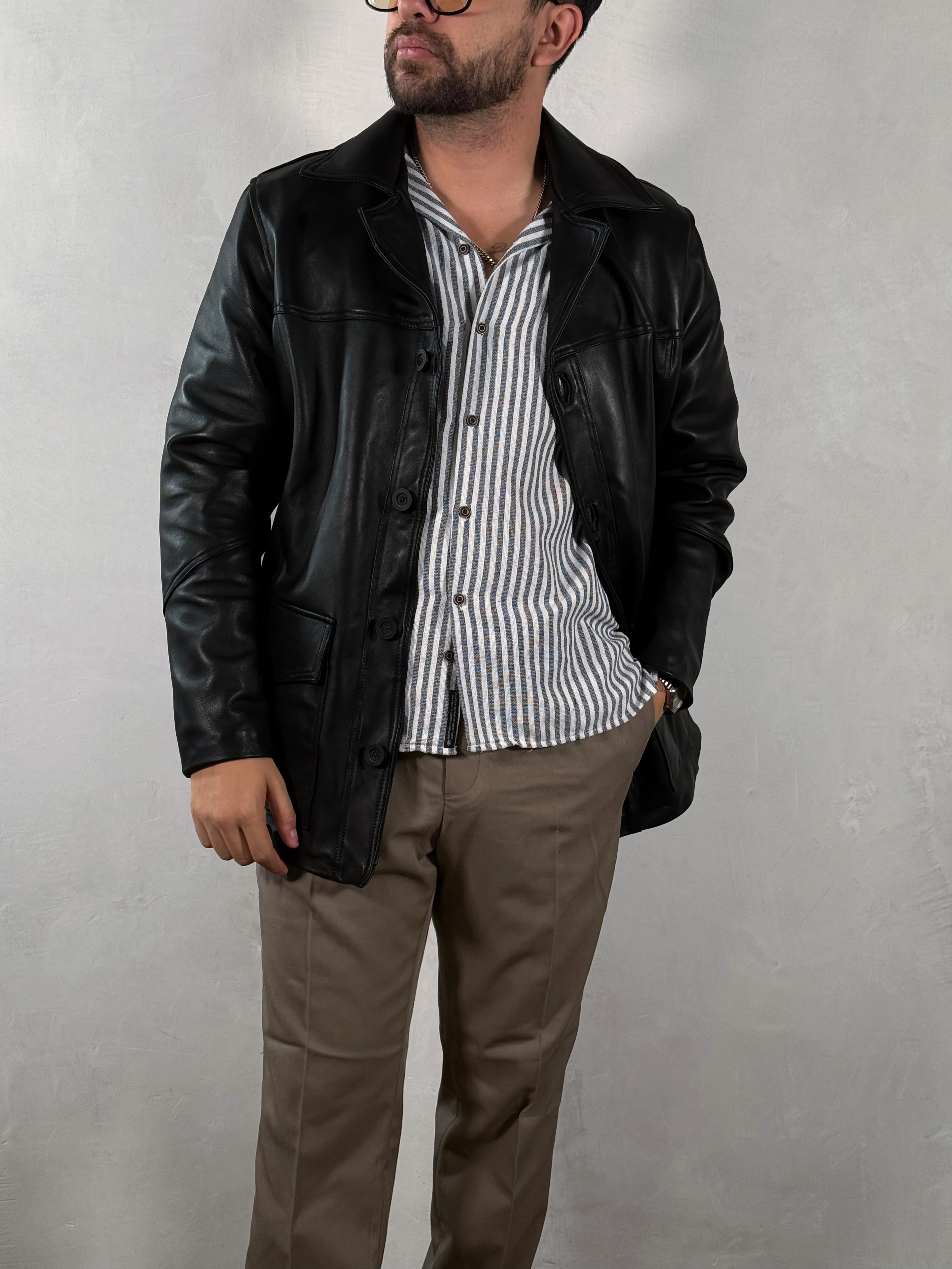 Tyler Durden gabardina black - Image 12
