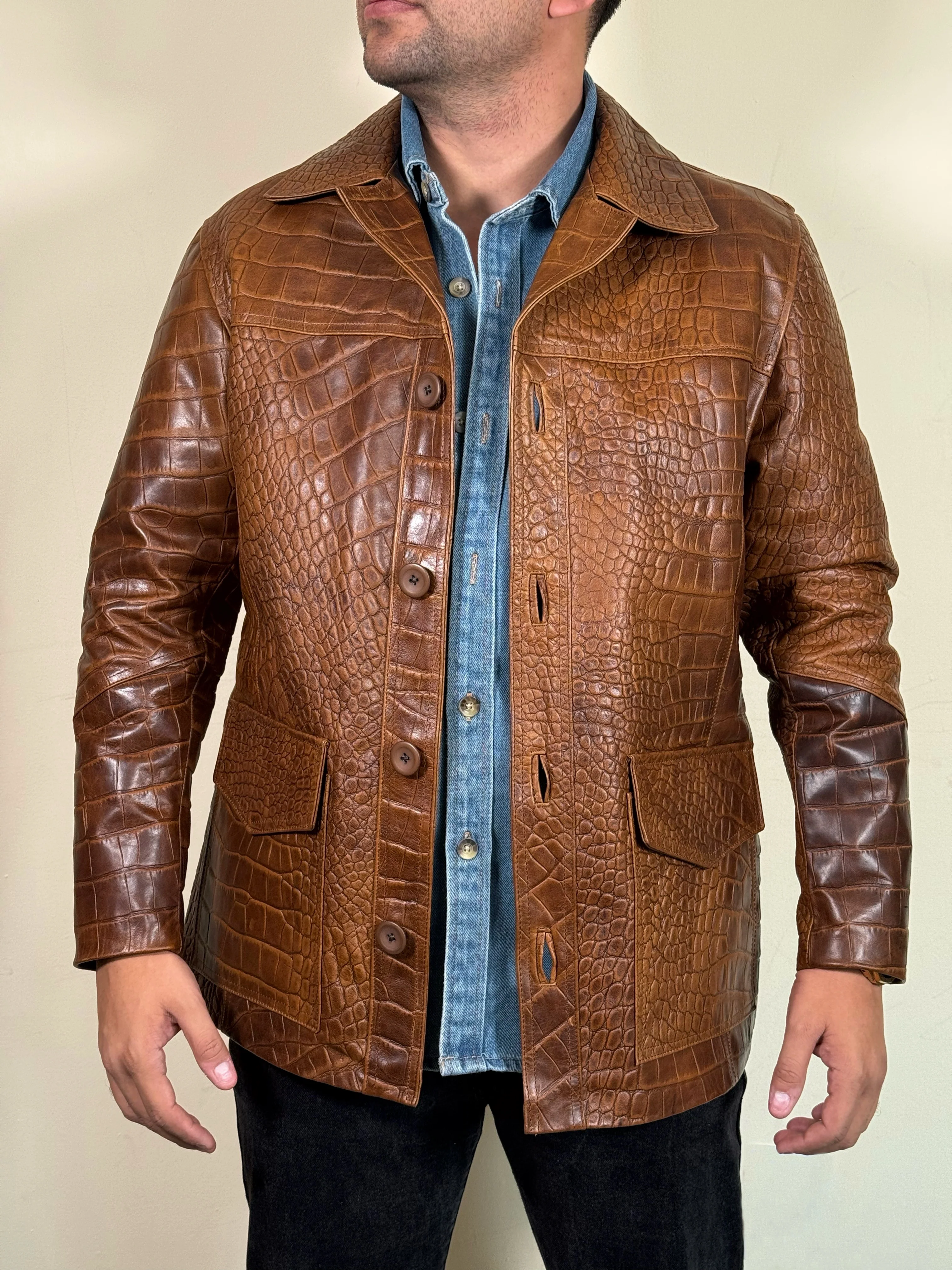 Tyler Durden gabardina coco miel - Image 8